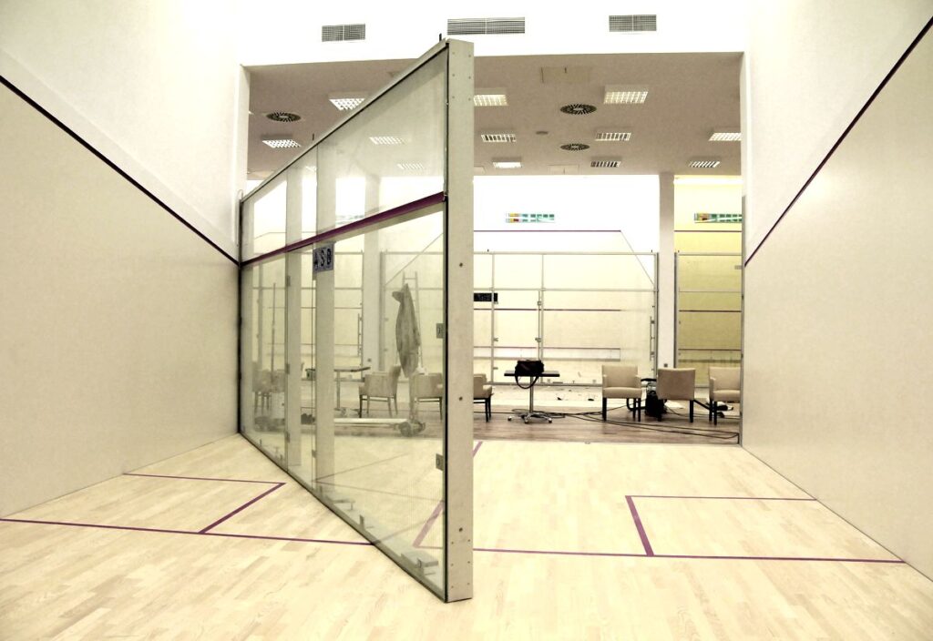 Squash szklana ściana ASB